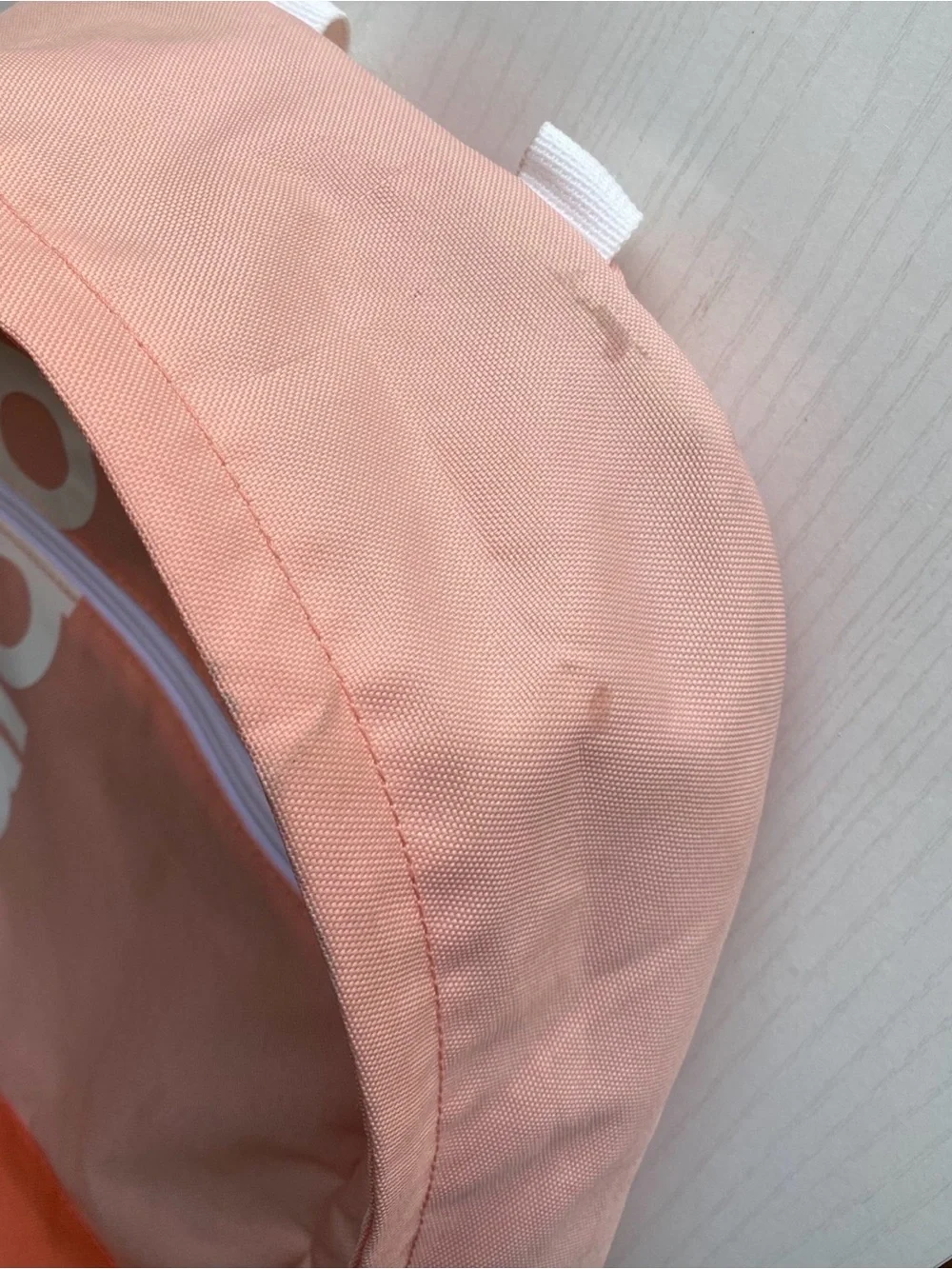 adidas Peach and Coral Two-Tone Backpack